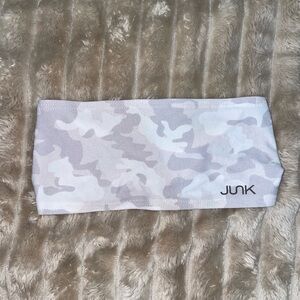 White camo junk headband